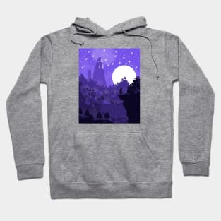 Samurai in the night. Hoodie